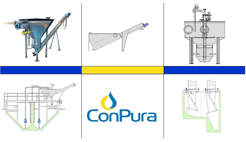 Оборудование Conpura для сепарирования песка